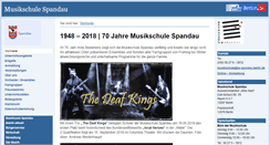 Desktop Screenshot of musikschule-spandau-berlin.de